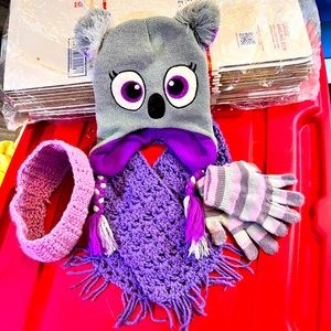 Girls’ Winter Accessories Lot